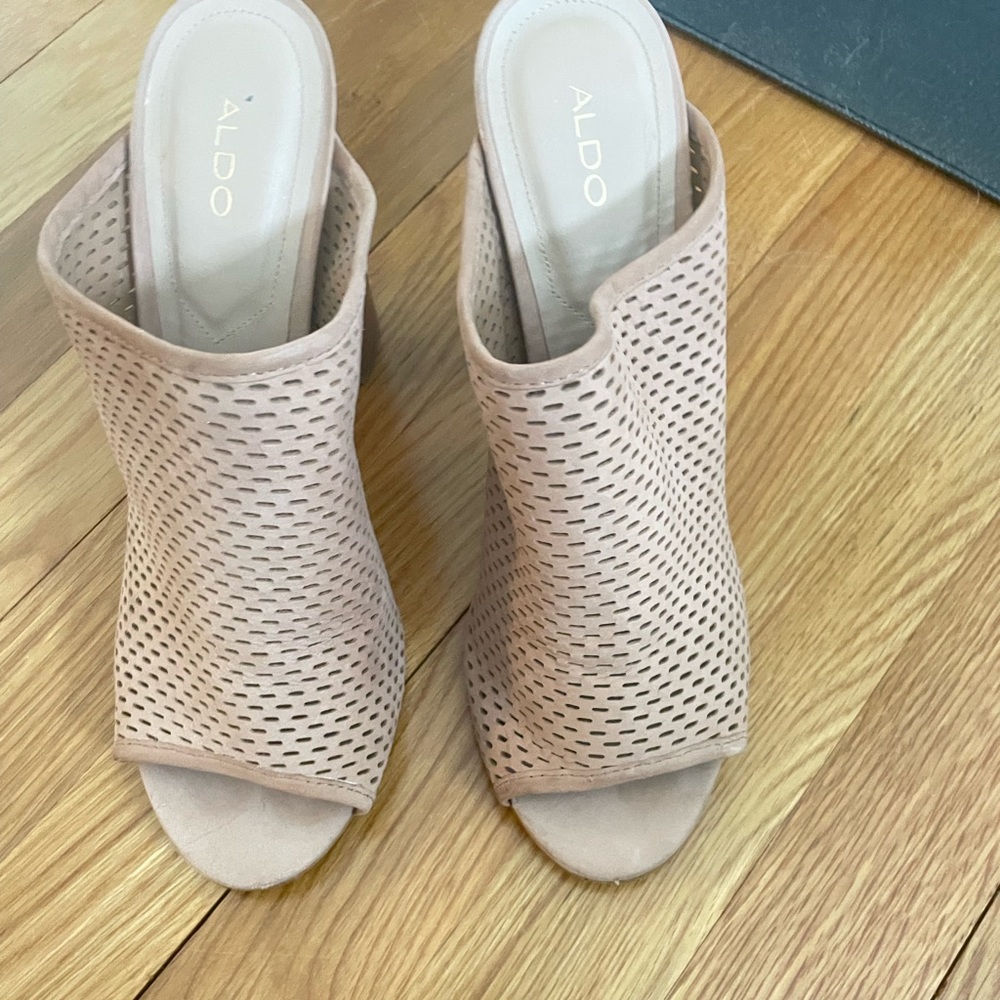 Aldo Block Heel Sandal